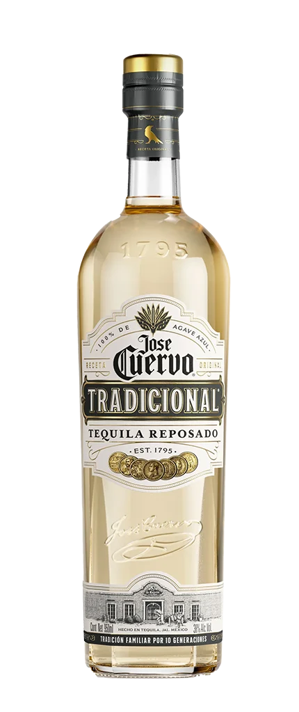 Tequila reposado botella