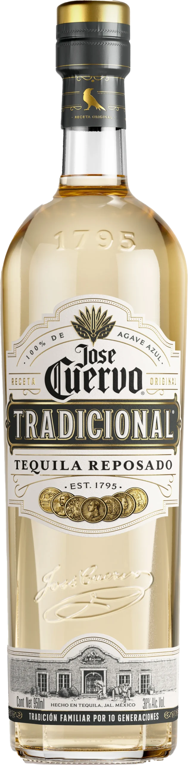 botella tequila reposado