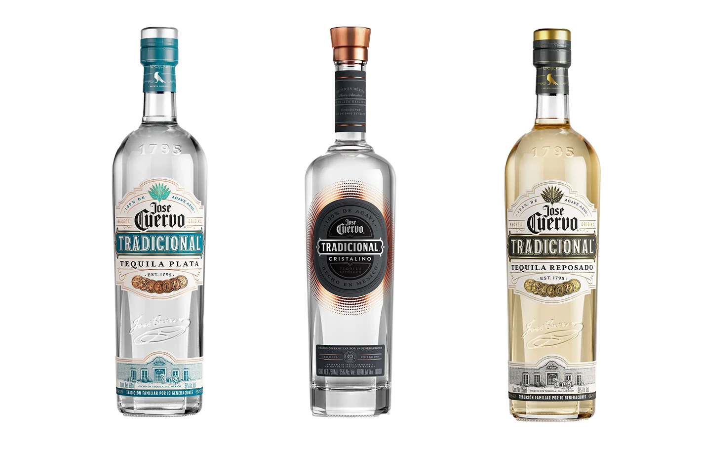 jose cuervo bottles